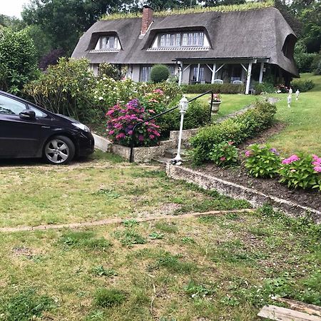 Les Chaumieres Du Pays D'Auge Bed & Breakfast Le Breuil-en-Auge ภายนอก รูปภาพ