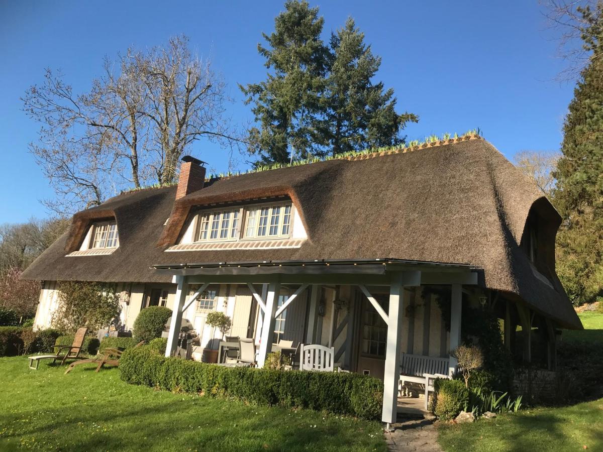 Les Chaumieres Du Pays D'Auge Bed & Breakfast Le Breuil-en-Auge ภายนอก รูปภาพ
