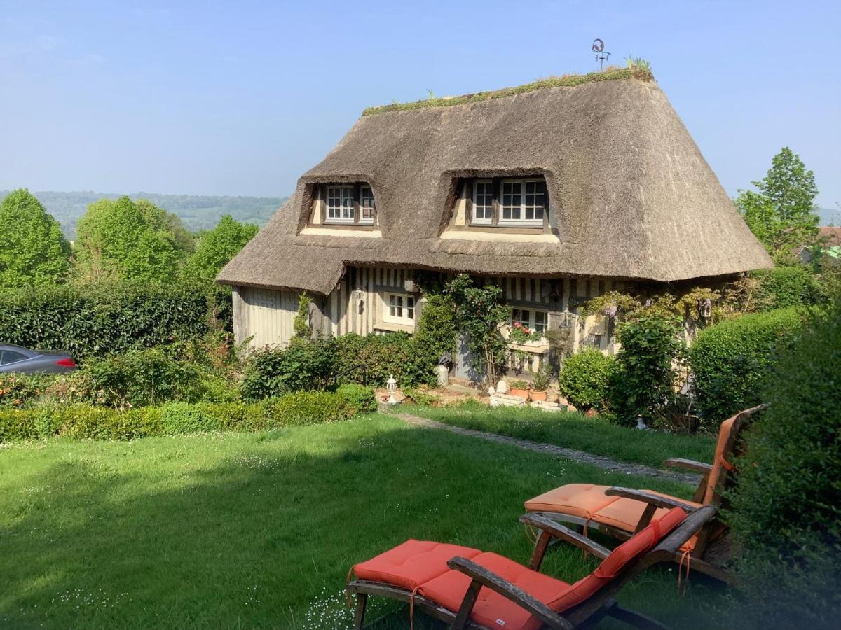 Les Chaumieres Du Pays D'Auge Bed & Breakfast Le Breuil-en-Auge ภายนอก รูปภาพ