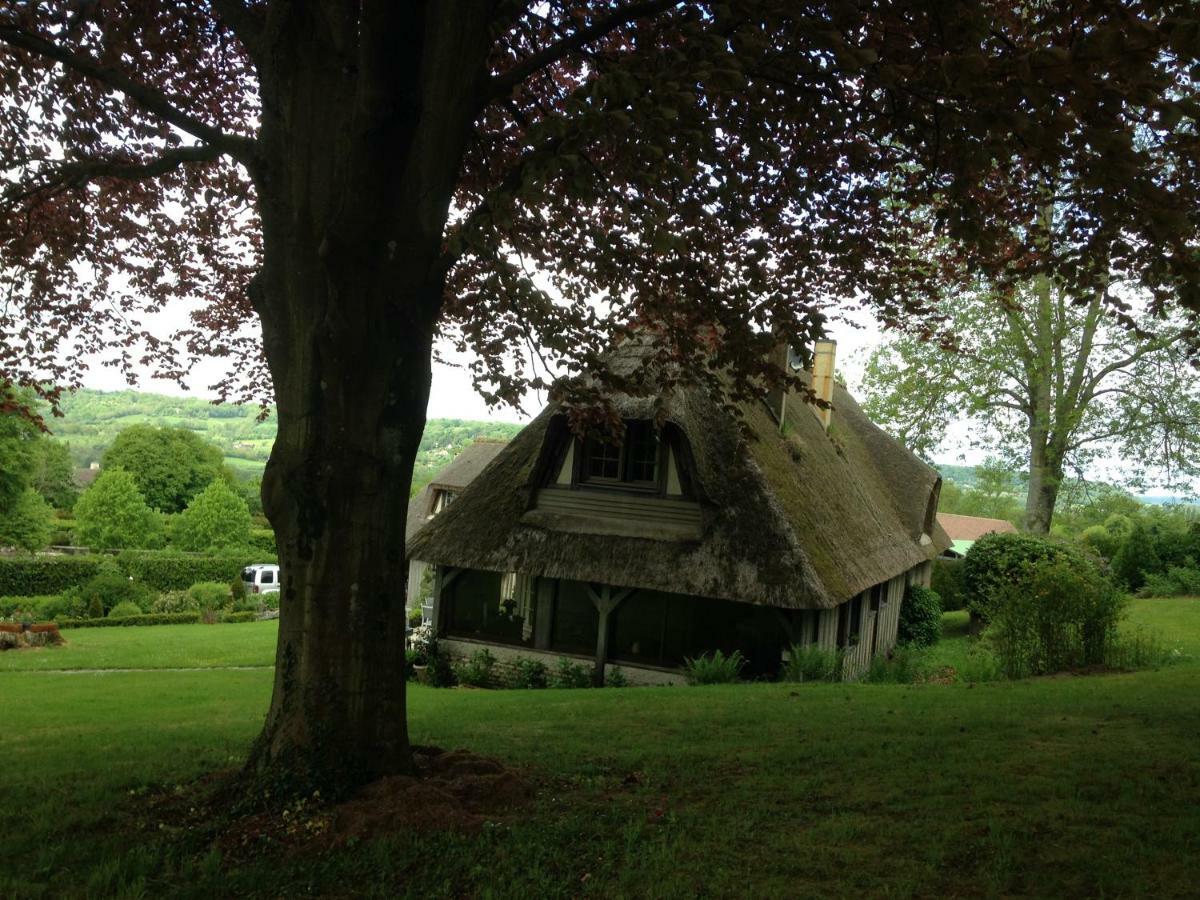 Les Chaumieres Du Pays D'Auge Bed & Breakfast Le Breuil-en-Auge ภายนอก รูปภาพ